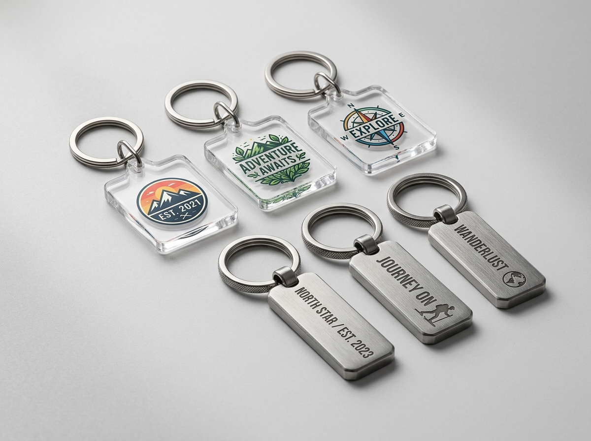 Merchandise Gantungan Kunci Korporat & Showroom - Portofolio Aksesorisku.store