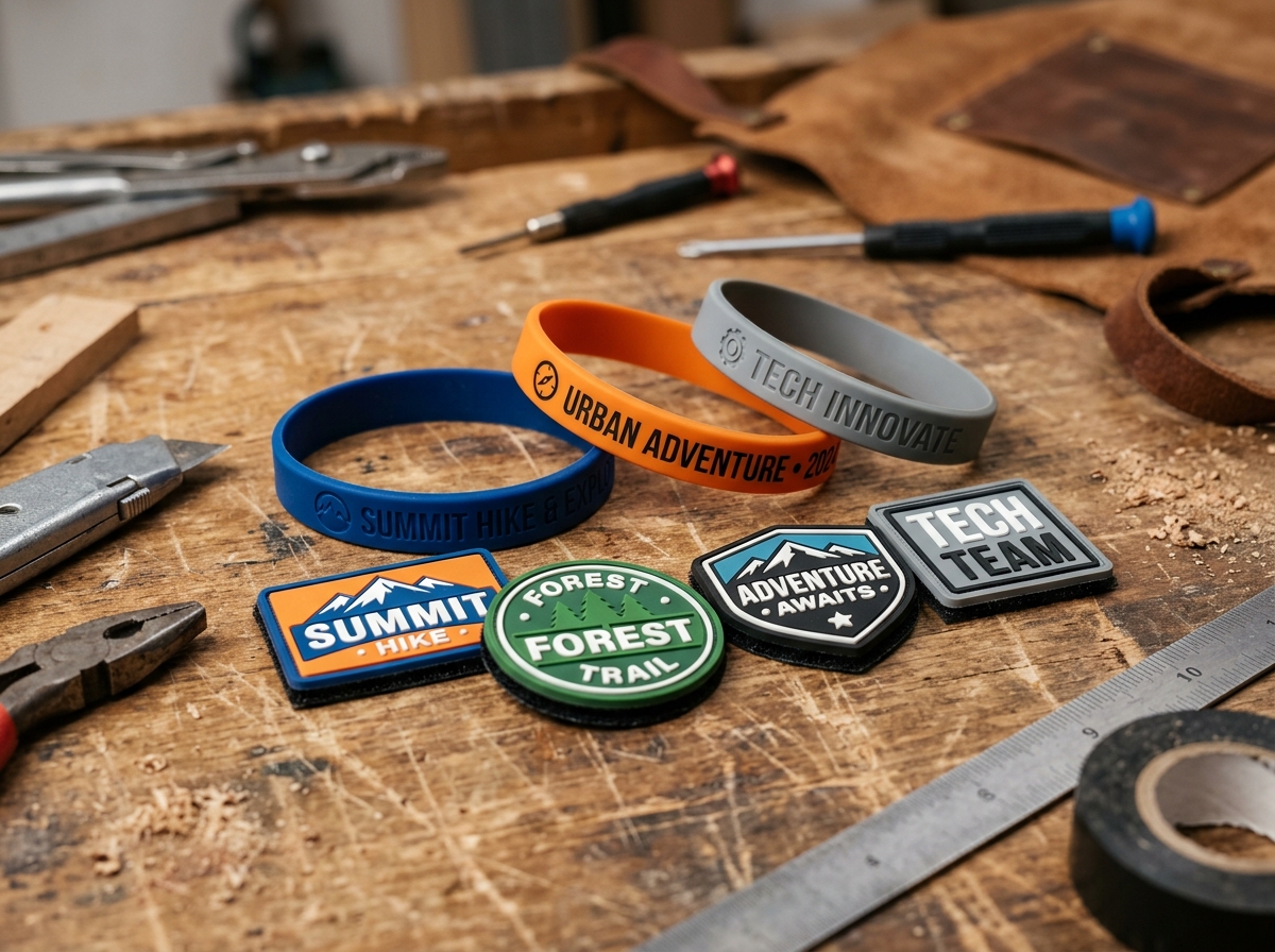 Rubber Patch Velcro / Emblem Karet - Aksesorisku.store